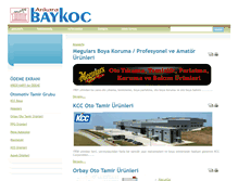 Tablet Screenshot of ankarabaykoc.com